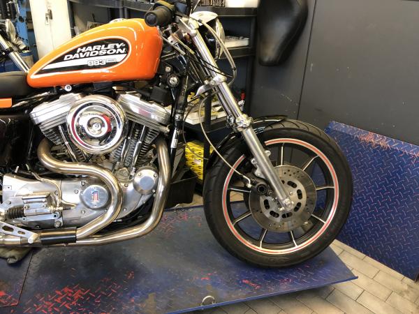 Frontfender Harley Sportster 1988-2019 Narowglide, Nightster, Iron, Seventy Two